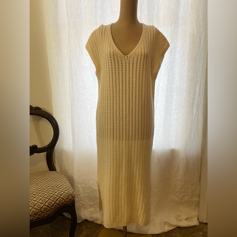 Massimo Dutti sweater dress med